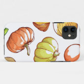 Coques Case-Mate iPhone motif citrouille (Dos (Horizontal))