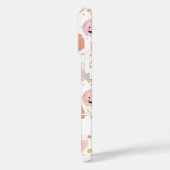 Coques Case-Mate iPhone Motif Citrouille aquarelle avec nom (Verso / Gauche)