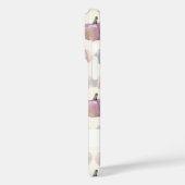 Coques Case-Mate iPhone Motif Citrouille aquarelle avec nom (Verso / Gauche)