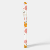 Coques Case-Mate iPhone Motif Citrouille aquarelle avec nom (Verso / Gauche)