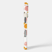 Coques Case-Mate iPhone Motif Citrouille aquarelle avec nom (Verso / Droite)