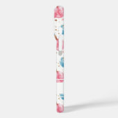 Coques Case-Mate iPhone Motif Citrouille aquarelle avec nom (Verso / Gauche)