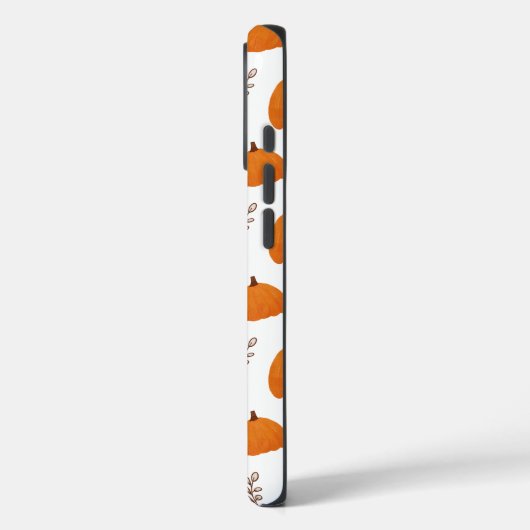 Coques Case-Mate iPhone Motif Citrouille d'automne (Verso / Gauche)