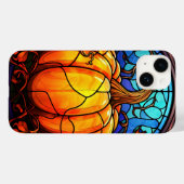 Coques Case-Mate iPhone motif citrouille mignon (Verso (horizontal))