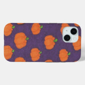 Coques Case-Mate iPhone Motif Citrouille Purple Fall (Verso (horizontal))