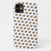 Motif Coeur arc-en-ciel Coque-coque iphone Mate