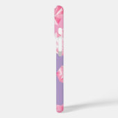 Coques Case-Mate iPhone Motif Coeur Diamant Rose - Cute & Stylish (Verso / Gauche)