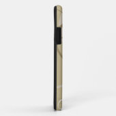 Coques Case-Mate iPhone Motif coeur d'or (Dos/Droite)