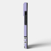 Coques Case-Mate iPhone Motif Cœur Simple Nom Violet (Verso / Gauche)