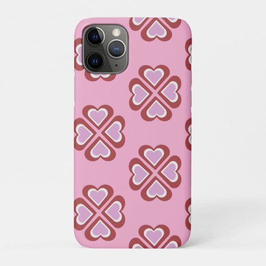 Coques Case-Mate iPhone Motif cœurs (Dos)