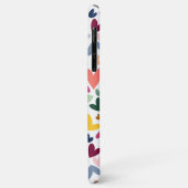 Coques Case-Mate iPhone Motif Cœurs Orange Menthe Vert Rose Bleu Violet (Dos/Gauche)