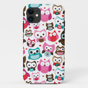 Case-Mate iPhone Case motif coloré de hibou