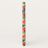 Coques Case-Mate iPhone Motif coloré de ketmie (Dos/Gauche)