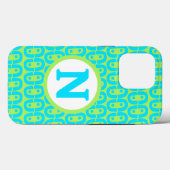 Coques Case-Mate iPhone motif coloré moderne (Verso (horizontal))