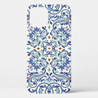 Case-Mate iPhone Case Motif coloré turkise sans couture. Motif sans fin