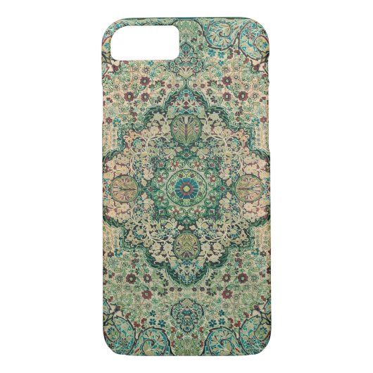 Coques Case-Mate iPhone Motif complexe de tapis persan floral (Dos)