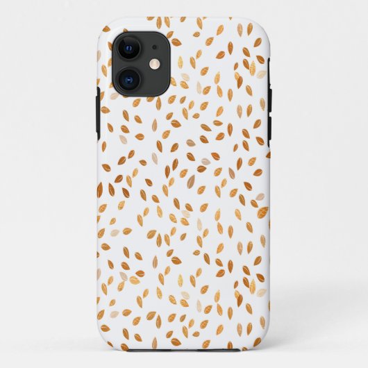 Coques Case-Mate iPhone Motif Confetti Gold Leaf (Dos)