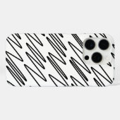 Coques Case-Mate iPhone Motif cool en noir et blanc (Verso (horizontal))