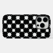 Coques Case-Mate iPhone Motif cool en noir et blanc (Verso (horizontal))