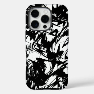 Coques iPhone 16 Pro Motif cool en noir et blanc
