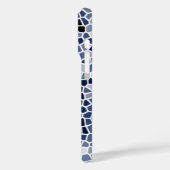 Coques Case-Mate iPhone Motif cool en verre teint bleu (Verso / Gauche)