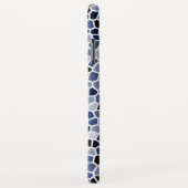 Coques Case-Mate iPhone Motif cool en verre teint bleu (Dos/Droite)