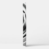 Coques Case-Mate iPhone Motif cool Silver Black Stripy (Verso / Droite)