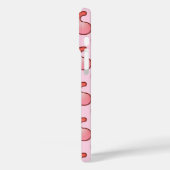 Coques Case-Mate iPhone Motif corail et cachemire rose (Verso / Gauche)