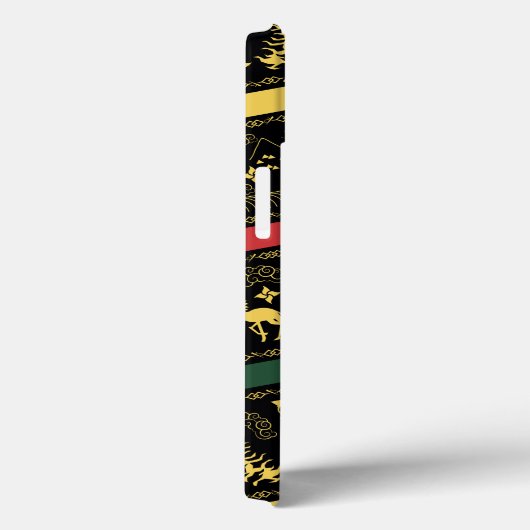 Coques Case-Mate iPhone Motif couche Qilin (Verso / Droite)