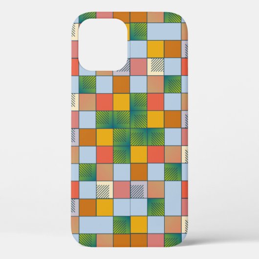 Coques Case-Mate iPhone Motif couleur Abstrait transparent (Verso)
