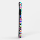 Coques Case-Mate iPhone Motif couleur aztèque natif Formes et bandes (Dos/Droite)