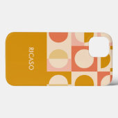 Coques Case-Mate iPhone Motif couleur rétroactif personnalisé (Verso (horizontal))