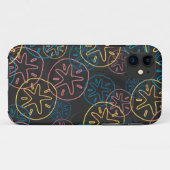 Coques Case-Mate iPhone Motif couleur sable sur noir (Dos (Horizontal))