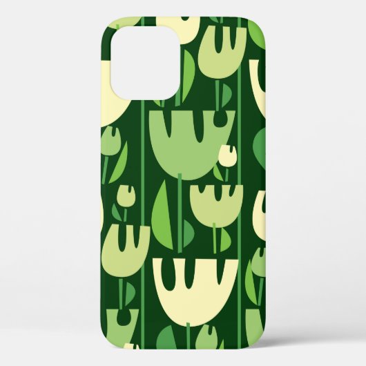 Coques Case-Mate iPhone Motif couleur tulipe transparent (Verso)