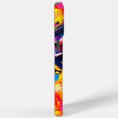 Coques Case-Mate iPhone motif coups de pinceaux (Verso / Droite)