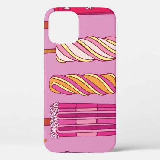 Coques Case-Mate iPhone Motif crème glacée, illustration.  (Verso)