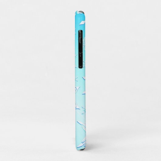 Coques Case-Mate iPhone Motif Crystal Snowflakes (Dos/Gauche)