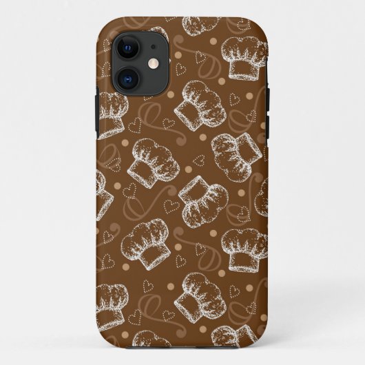 Coques Case-Mate iPhone motif Cuisine avec chef casquette (Dos)