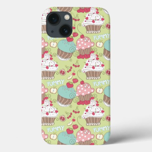 Coques Case-Mate iPhone Motif Cupcake (Verso)
