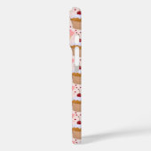 Coques Case-Mate iPhone Motif Cupcake rose (Verso / Gauche)