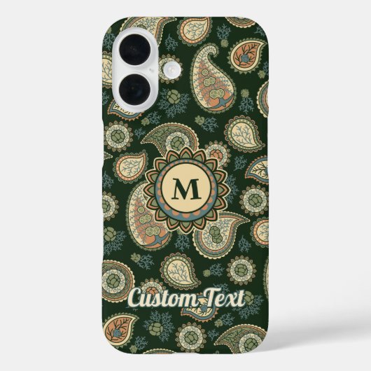 Coques Case-Mate iPhone Motif Cypress Paisley (Verso)