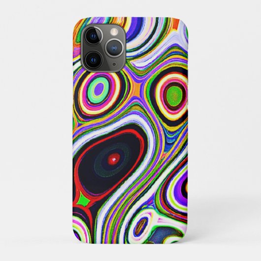 Coques Case-Mate iPhone Motif d'abstraction coloré (Dos)