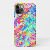 Coques Case-Mate iPhone Motif d'abstraction coloré (Dos)