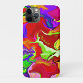 Coques Case-Mate iPhone Motif d'abstractions colorées (Dos)