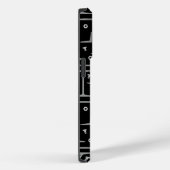 Coques Case-Mate iPhone Motif d'acier de construction (Verso / Droite)