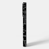 Coques Case-Mate iPhone Motif d'acier de construction (Verso / Gauche)