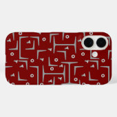 Coques Case-Mate iPhone Motif d'acier structurel (Verso (horizontal))
