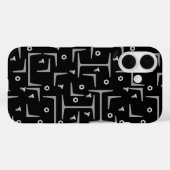 Coques Case-Mate iPhone Motif d'acier structurel (Verso (horizontal))