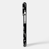 Coques Case-Mate iPhone Motif d'acier structurel (Verso / Gauche)
