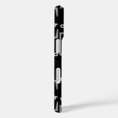 Coques Case-Mate iPhone Motif d'acier structurel (Verso / Droite)